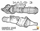 Halo Missile Halo3 Weapon Colouring Missle Colo sketch template