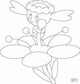 Coloring Flabebe Pages Pokemon Drawing Categories sketch template