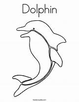 Coloring Dolphin Bottlenose Pages Color Getcolorings Printable Cartoon sketch template