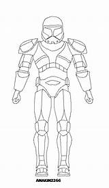 Clone Commando Coloring Pages Trooper Commander Cody Template Lineart Deviantart Favourites Add Wallpaper sketch template