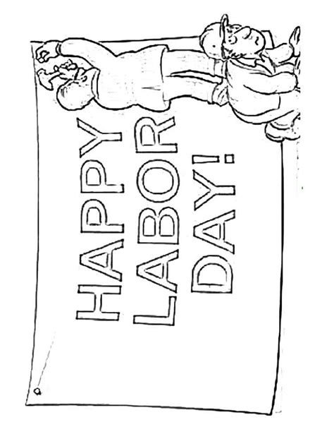 labor day coloring pages homecolor homecolor