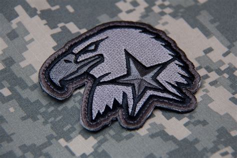 eagle head star morale patch