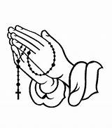 Rosary Hands Praying Drawing Headstone Coloring Kids Prayer Designs Holding Headstones Pages Hand Cheap Tattoo Cemetery Bronze Granite Monument Pair sketch template