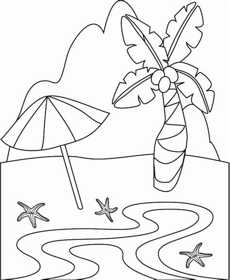 colouring page  beach coloring pages  coloring pages