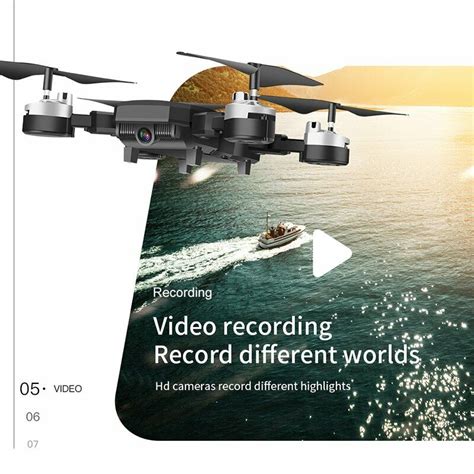 drone  pro p hd camera wifi app fpv foldable wide angle quadcopter selfie ebay
