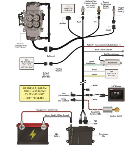 holley terminator  wiring diagram