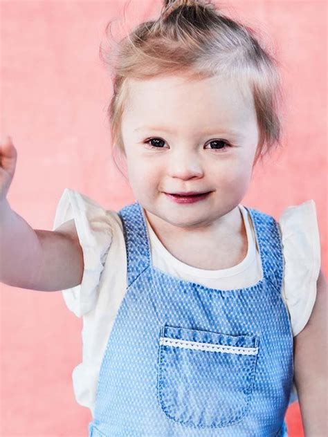 lily beddall 2 year old girl with down s syndrome becomes