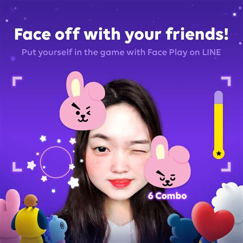 face play brings ar fun to video chats line official blog