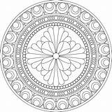 Mandala Mandalas Coloring Pages Buddhist Color Printable Para Survival Serenity Adults Designs Molding Geometric sketch template