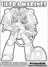 Marine Coloring Pages Warhammer Space Corps Color Marines 40k Printable Colouring Logo Getcolorings Sketches Comics Drawings Books Make Print Getdrawings sketch template