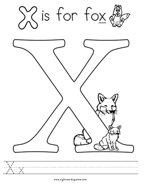 alphabet coloring pages sight words reading writing spelling
