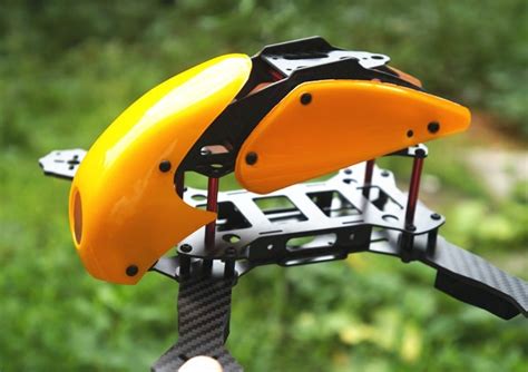 robocat mm  axis full carbon fiber racing mini quadcopter frame  hood cover  fpv