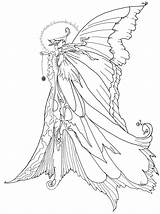 Coloring Fairy Pages Adult Adults Fairies Color Sheets Printable Colouring Coloringpagesabc Advanced Halloween Girl Dragons Dragon Posted Print Kids Colour sketch template