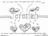 Jeremiah Coloring Bible Children Pages Kids Book Ministry Prophet Printable Sheets Sunday School Activities Potter Clay Pdf Study Sheet Lessons sketch template