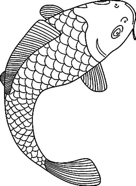 drawing koi fish coloring pages  print  coloring