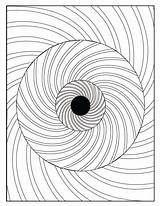 Illusion Optical Illusions Getcolorings sketch template