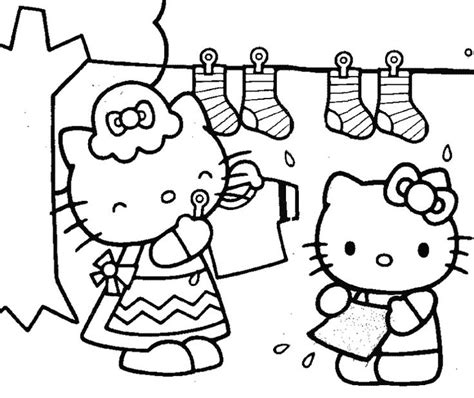 kitty coloring pages  mothers day  kitty drawing