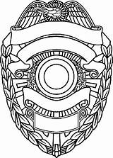 Badge Police Drawing Clip Correctional Template Clipart Officer Coloring Eagle Shield Detective Printable Yahoo Badges Pages Search Facilities Templates Drawings sketch template