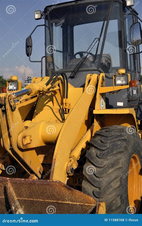 industrial loader stock photo image  bulldozer heavy