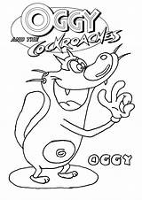 Oggy Cockroaches Coloring Pages Print Page3 Getcolorings Color Pdf Getdrawings Next sketch template