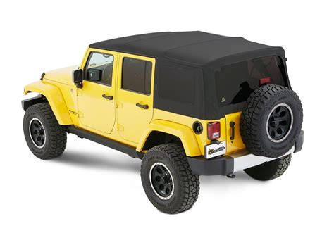 jeep wrangler  door soft top  sale