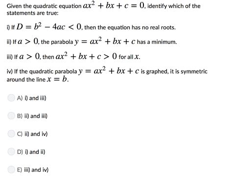how to solve quadratic equation ax2 bx c 0 tessshebaylo