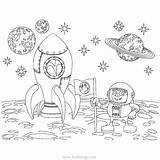 Astronaut Landed Xcolorings 1024px sketch template