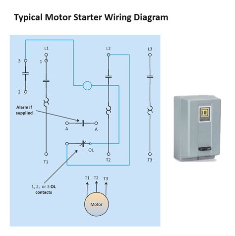 editable typical motor starter wiring diagramedrawmax   electrical wiring diagram