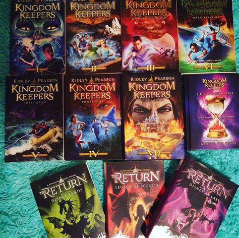 kingdom keepers books set kingdom keepers disney  shadow series  paperback walmart