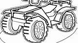 Coloring Pages Rzr Getcolorings Printable Wheeler Four sketch template