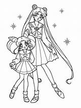 Sailor Moon Coloring Pages Sister Printable Big Birthday Happy Brother Chibi Anime Sisters Color Print Gif Getcolorings Educative Sis Choose sketch template