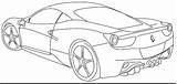 Coloring Pages Trans Am Getcolorings Garfield Drives sketch template