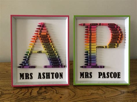crayon letters teacher thank you ts craft pinterest thank you ts teaching and