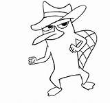 Platypus Perry Drawing Coloring Pages Fan Deviantart Drawings Getdrawings Popular sketch template