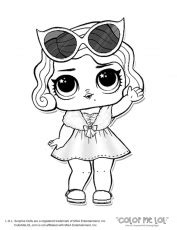 pin  jukaka  coloring pages lol dolls coloring pages