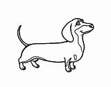 Dachshund Dog Drawing Coloring Cartoon Police Pages Clipartmag Colorear Template Book Line Sketch Sheets sketch template