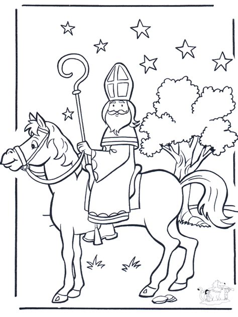 kleurplaten sinterklaas kleurplaten sint