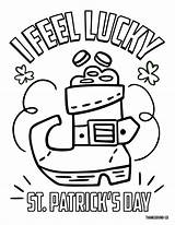 Patrick Patricks Makeitgrateful Leprechaun Whimsical Lucky sketch template