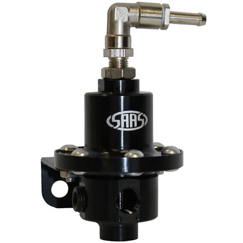 fuel pressure regulator adjustable efi black saas automotive