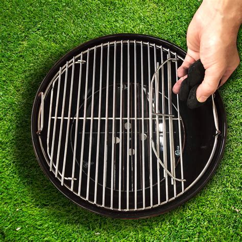 stainless steel charcoal grill cooking replacement grate  grillvana