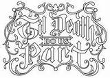 Coloring Pages Printable Adult Sheets Death Book Kids Part sketch template