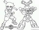 Coloring4free Medabots Coloring Printable Pages sketch template