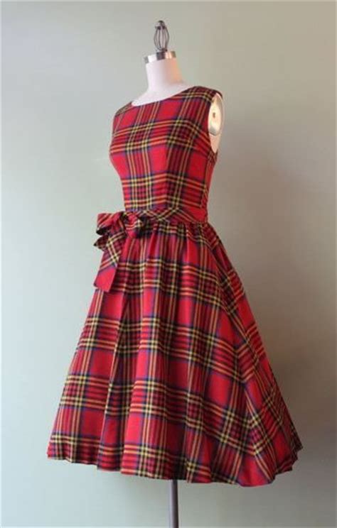 full skirts tartan and christmas dresses on pinterest