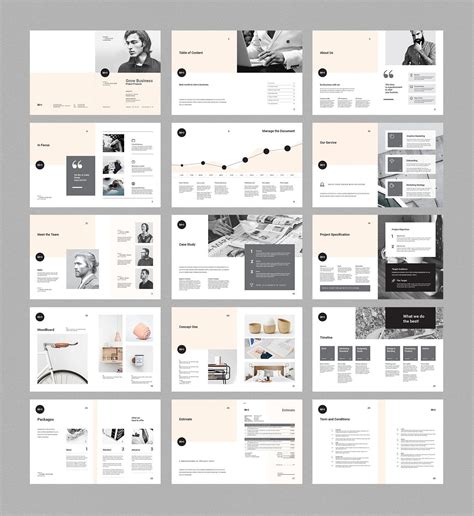 project proposal page layout design magazine layout design