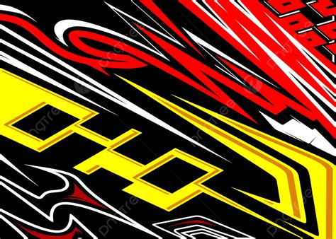 abstract racing stripes  red yellow  white background