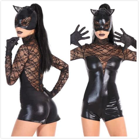 Halloween Sexy Catwoman Costume For Sale