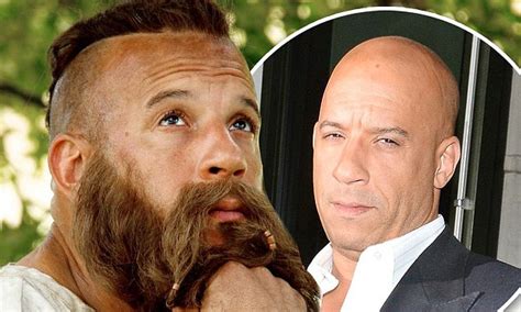 Vin Diesel Is Unrecognisable With A Mohawk And Long Beard