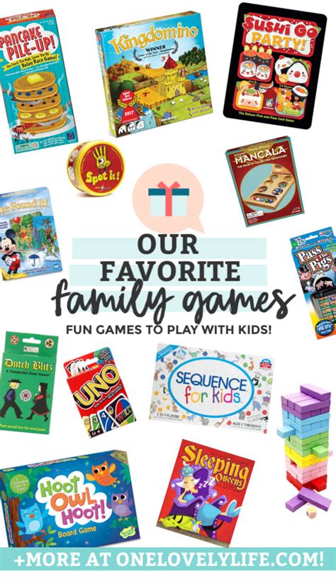 favorite games  kids fun family games  lovely life