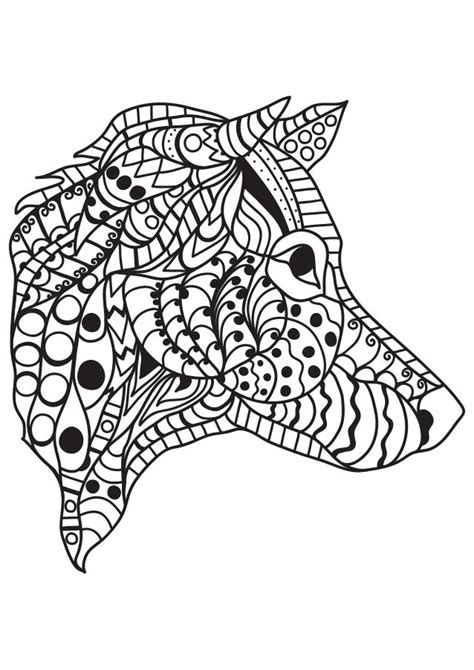 dog coloring pages  adults printable coloring book