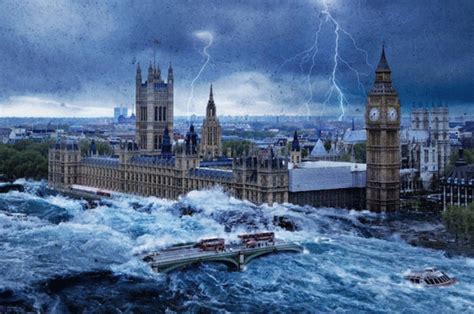 flood warnings england will be submerged if global warming continues